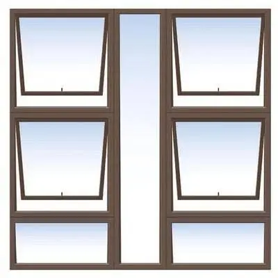 Aluminium Window 1500 x 1500
