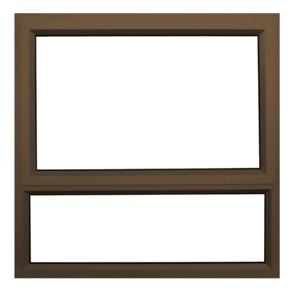Aluminium Window 900 x 900 Bronze 1 Vent