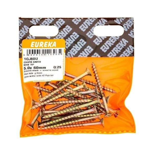 Chipb Smth Shk YP 5.0X 60MM (pack of 25)