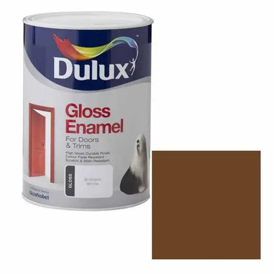 Da Dlx Gloss Enamel Middle Brown 5L