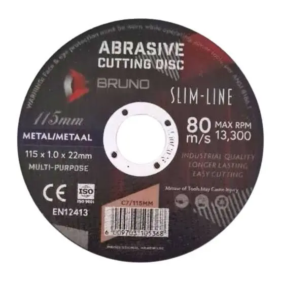 Disc Cutting Precision 115MM Each Bruno