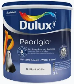 Dlx Pearlglo W/b 1L
