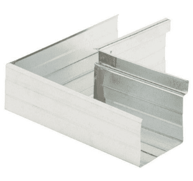 Gutter Corner Angle Sq Ext 0.4 x 100 x 75