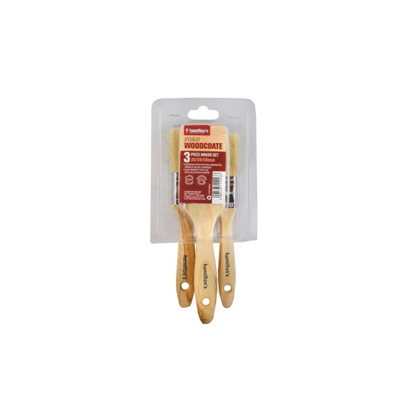 Hamilton’s Brush Set Woodcoate 25/38/50MM