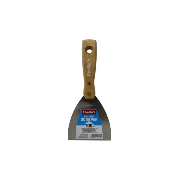 Hamilton’s Specialist Scraper W/handle 100MM