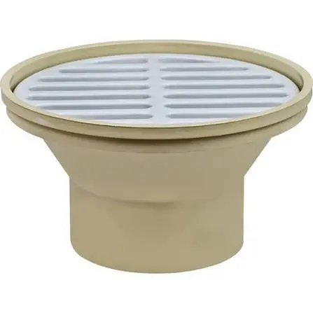 PVC Gulley Head & Grid 110MM UG