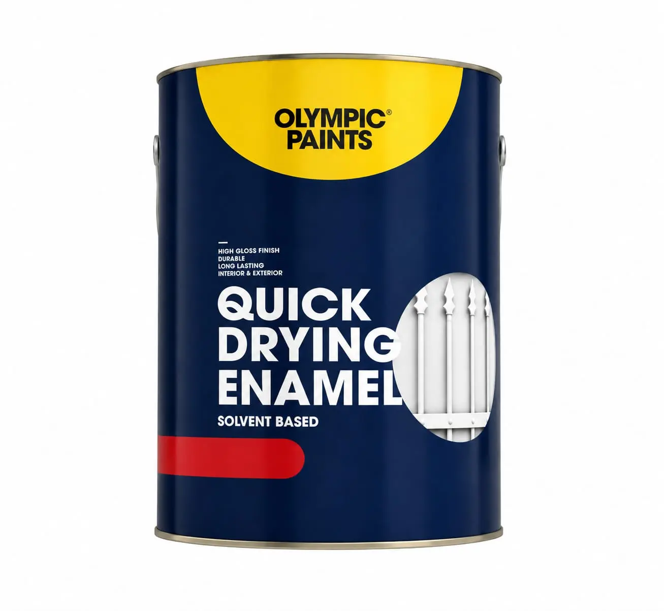 Qd Silver Enamel Olympic 1L
