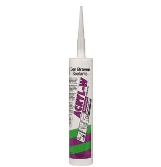 Silicone Den Braven Acrylic White Seal &fill 280ML