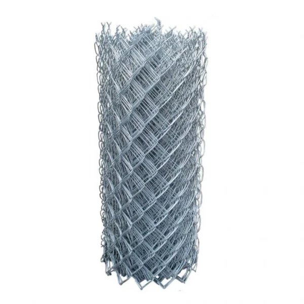 Standard galvanized (Class C) diamond mesh, 1.8 m high, 50 mm block size, 2.0 mm wire, 30 m roll